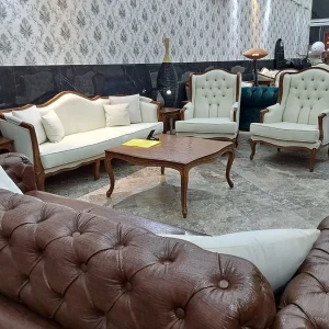 مبل راحتی 8 نفره چستر چرم